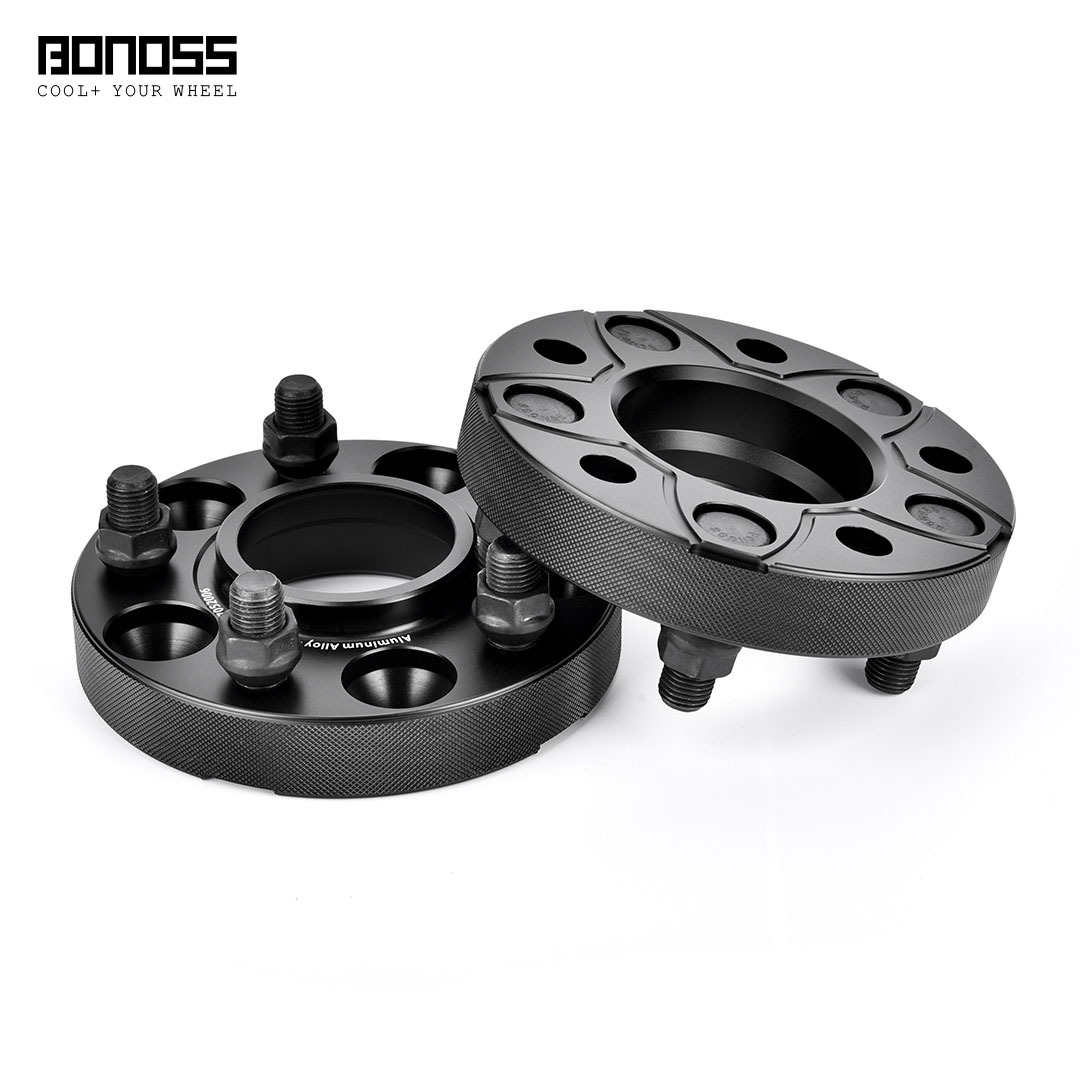 BONOSS-Forged-Active-Cooling-Wheel-Spacers-Hubcentric-PCD5x114.3-CB70.5-AL6061-T6-for-Ford-Mustang-4