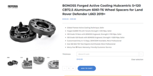 How Much of 2023 Land Rover Defender Wheel Spacers – Think Twice Before You Buy These Spacers-xu (1)