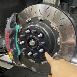 Why 2022 Tesla Model S Wheel Spacers Can Not Fit？-xu (8)
