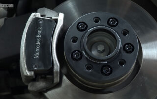 How Thick Can 2023 Mercedes-Benz G-Class Wheel Spacers Be BONOSS Forged 5x130 Spacers Before and After (1)