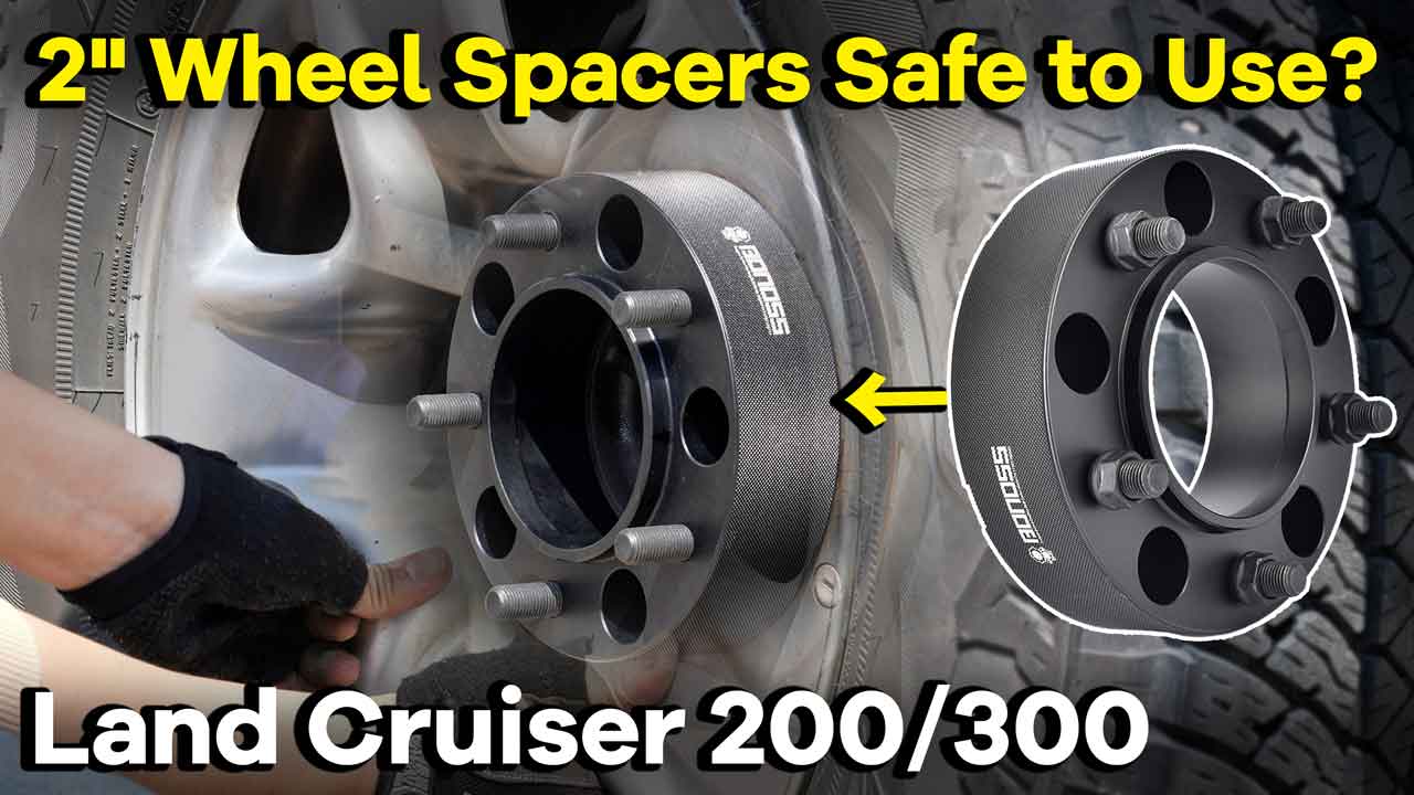 Are Toyota 2inch Wheel Spacers Safe on 2022 Land Cruiser?