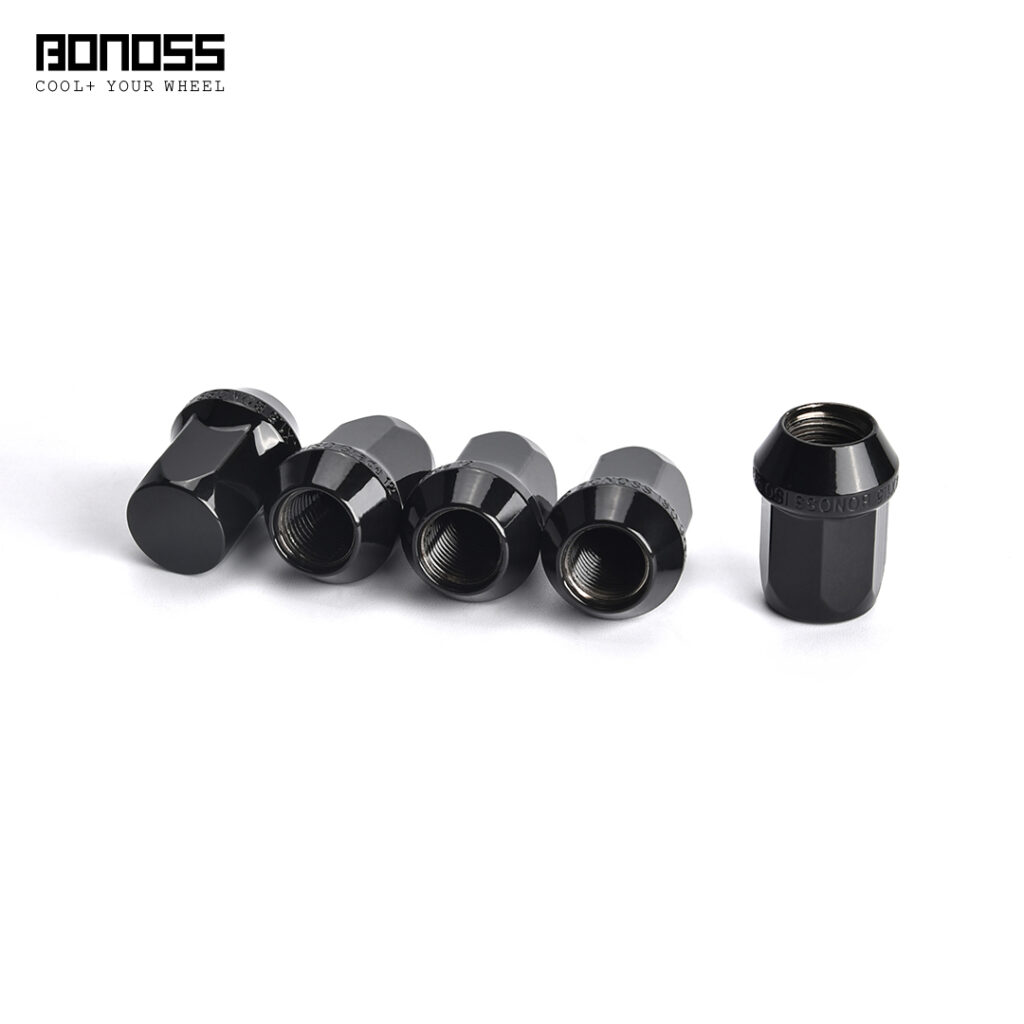 BONOSS ISO Grade 12 50BV30 Steel Tesla Model 3 Lug Nuts 20+4