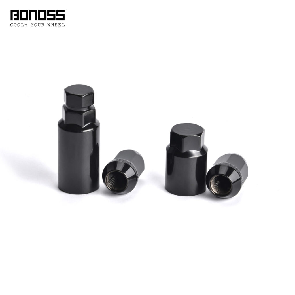BONOSS ISO Grade 12 50BV30 Steel Tesla Model 3 Lug Nuts 20+4