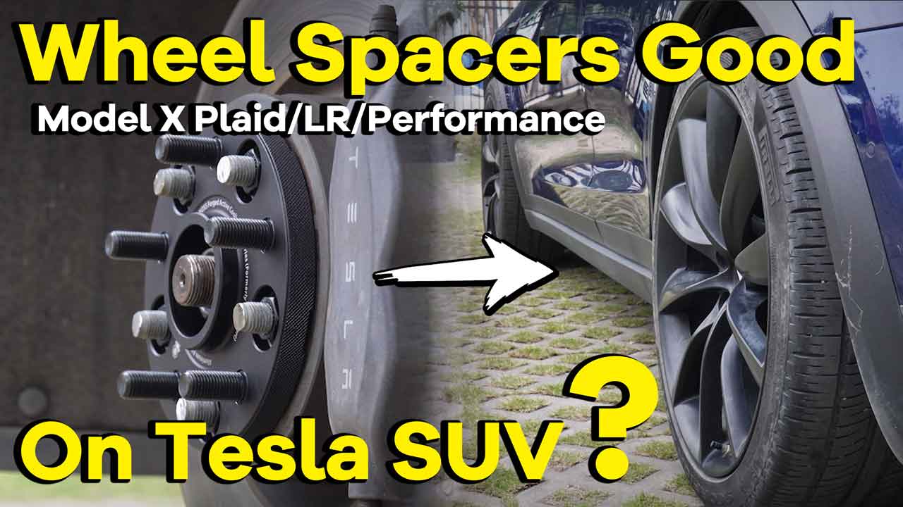 Can You Put Wheel Spacers on A Tesla Model X EV?
