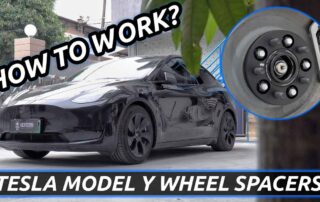 Are 2023 Tesla Model Y Wheel Spacers Safe for Daily Driving BONOSS Forged Brand Wheel Spacers Full-cone Seat Lug Nuts
