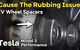 Are Tesla Model 3 Wheel Spacers Better than Offset Rims BONOSS Forged Active Cooling Spacers High-quality Wheel Nuts Safe CHZ