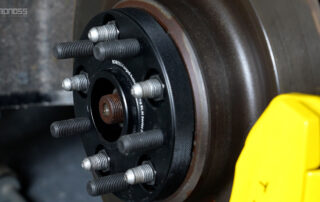 Are Tesla Model S Wheel Spacers Hard to Remove BONOSS Forged Aluminum 5 Lug Spacers Before and After CHZ (1)