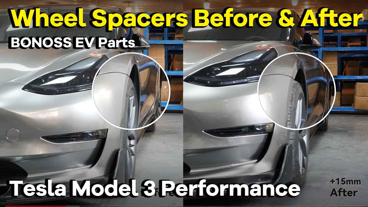 Can You Put Wheel Spacers on A Tesla Model 3 EV?