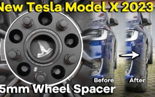 Do 15mm Tesla Model X Wheel Spacers Need to Cut Studs BONOSS Forged Aftermarket Tire Spacers