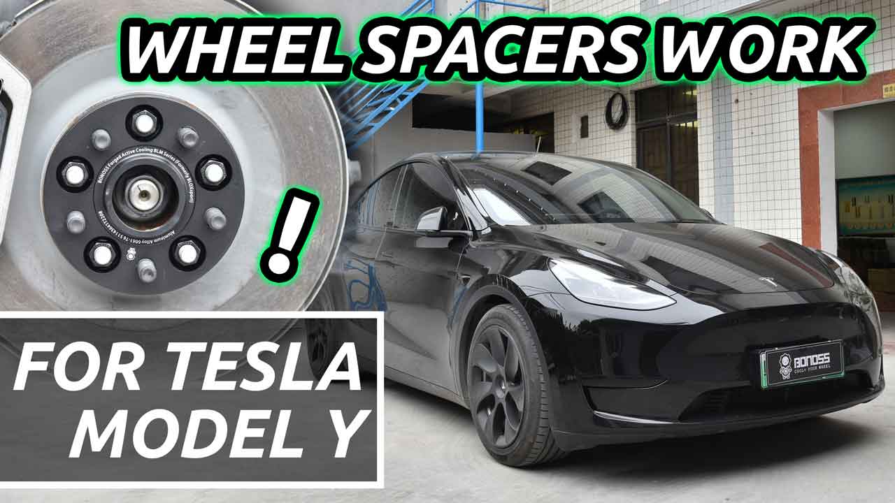 Do 18mm Tesla Model Y Spacers Need to Trim Stock Studs BONOSS High-strength Forged ISO Grade 12.9 Wheel Studs ISO Grade 10 Wheel Lug Nuts (1)