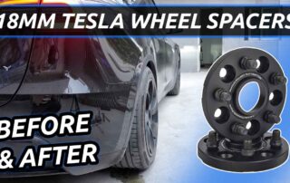 How Much Offset Do 18mm Tesla Model Y Wheel Spacers Provide BONOSS Forged Aluminum 6061-T6 Alloy 7075-T6 Performance Spacers (1)
