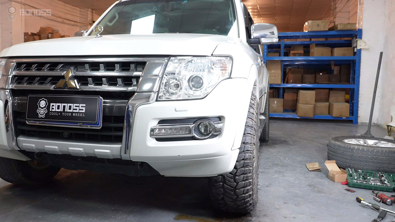 Do 3-inch Mitsubishi Pajero Spacers Make Your Car Shake BONOSS Forged Active Cooling 6 Lug Hub-centric Spacers CHZ (1)