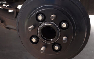 Do Subaru Lucra Wheel Spacers Fall Out Easily BONOSS Forged Active Cooling Wheel Spacers ISO Grade 12.9 Studs CHZ (2)