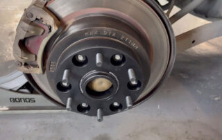 Do You Put 1-inch Mitsubishi Pajero Spacers on Front and Back BONOSS Forged Active Cooling Alloy Spacers CHZ (2)