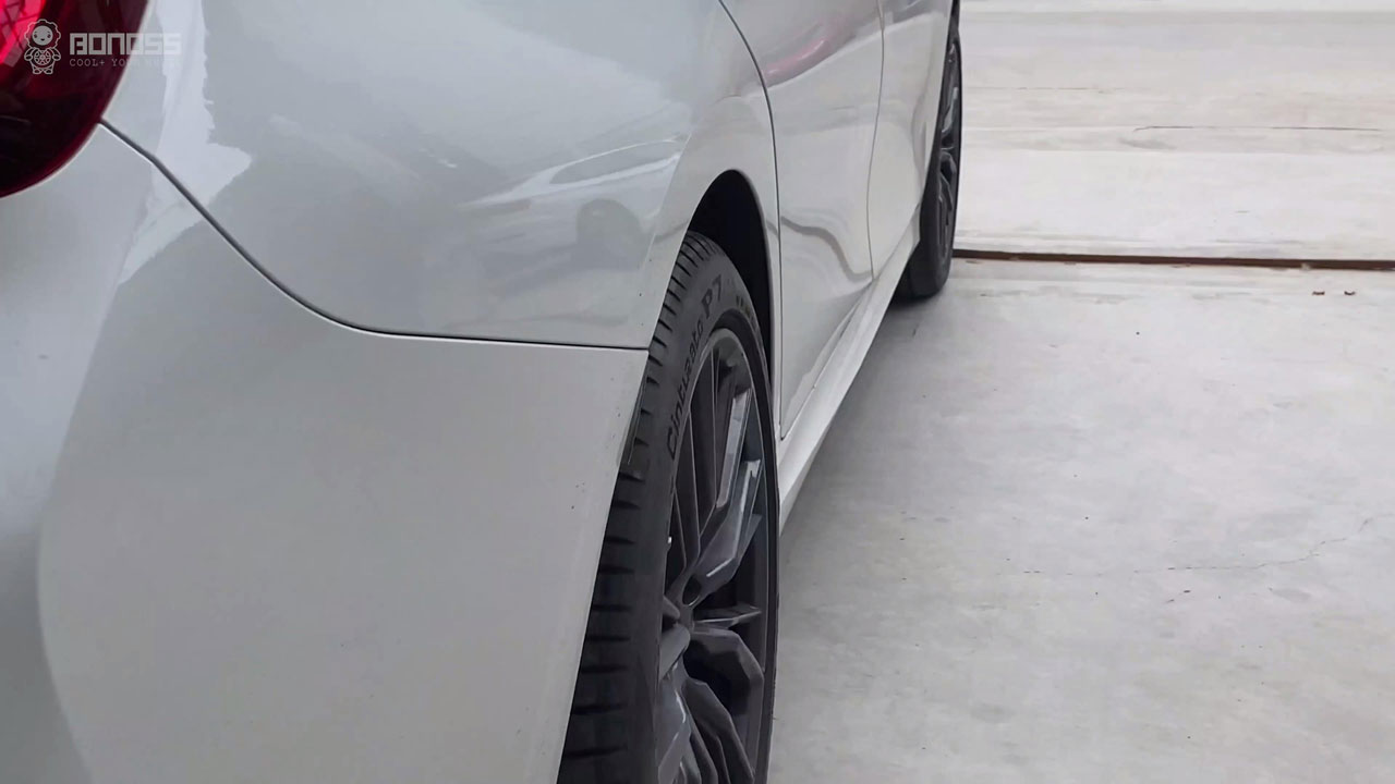 BMW F30 15mm Spacers Review, What's the Before and After Difference BONOSS Forged Lightweight Plus Spacers CHZ (1)