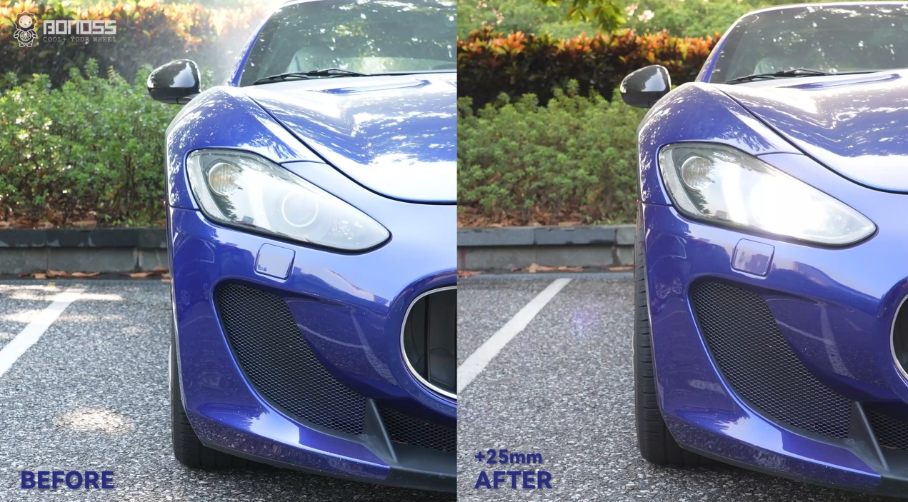 BONOSS Maserati Quattroporte wheel spacers: only for sigma male’s car