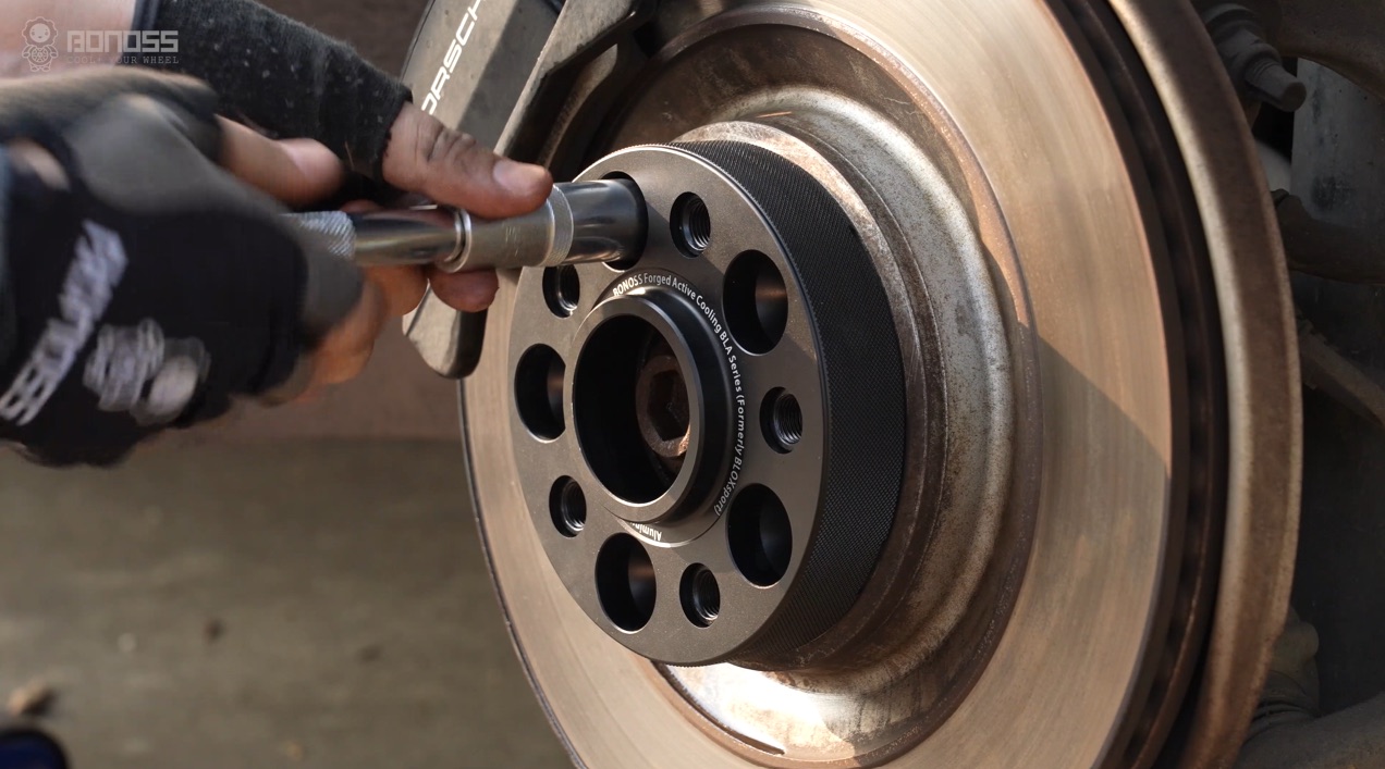 Dude! When I mount 1 inch Maserati Ghibli wheel spacers for my car