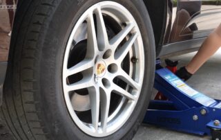 Can you run Porsche Taycan wheel spacers on your car?