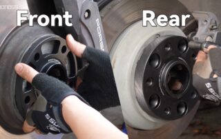 Porsche Panamera wheel spacers, are they better than larger wheels?