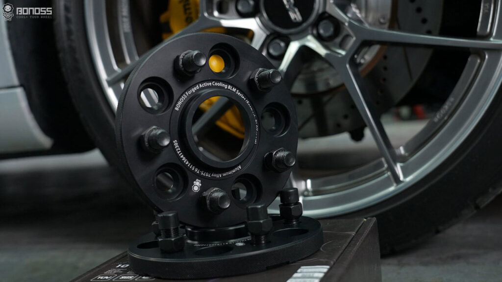 20mm Forged Aluminum Wheel Spacers For Tesla Model 3 – 5x114.3, Hubcentric, Black