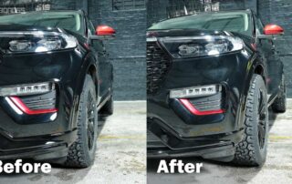 What Are Ford Wheel Spacers Before And After BONOSS Forged Active Cooling Ford Ranger F150 Mustang Raptors ST Spacers CHZ (1)