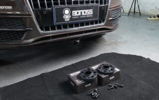 Can I put Audi Q5 wheel spacers on front and back?