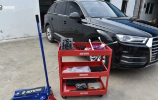 Is it typical to install Audi Q7 wheel spacers on all four wheels?