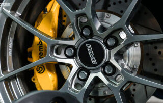 How Are 2024 Lexus UX Wheel Spacers Before and After Torqued BONOSS Forged Active Cooling Alloy Rim Spacers Adapters CHZ (2)