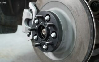 Is Stacking 2024 Lexus TX Wheel Spacers Safe BONOSS Forged Aluminum 5 Lug Spacers Before and After CHZ (2)