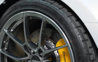 What Types 2024 Tesla Model X Wheel Spacers Are Best BONOSS Forged Active Cooling Full-cone Seat Spacers Before and After CHZ (2)