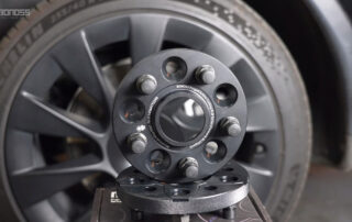 Can Tesla Model Y Spacers Prevent Fender Scratches BONOSS Forged Active Cooling Hubcentric Stud Spacers CHZ (1)