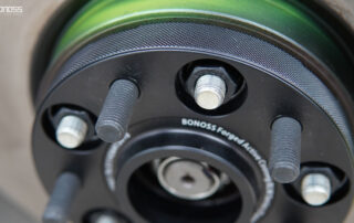 Do 2024 Honda Passport Wheel Spacers Fit Bigger Tires BONOSS Forged Active Cooling Hubcentric Spacers Before and After CHZ (2)