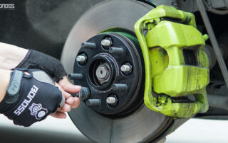 How Thick 2024 Honda Odyssey Wheel Spacers Are Safe Before and After Torqued BONOSS Forged Active Cooling Alloy Rim Spacers Adapters CHZ (2)