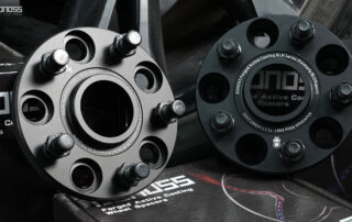 What Are Best 2024 Acura TLX Wheel Spacers Size BONOSS Forged Active Cooling Hubcentric 5 Lug Wheel Spacers Before and After CHZ (2)