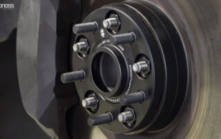 What Are Best Mazda RX-7 Wheel Spacers Size BONOSS Forged Active Cooling Alloy Spacers Good or Bad CHZ (2)