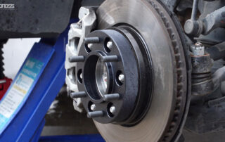 Are 2024 Toyota Land Cruiser Prado Wheel Spacers Safe for Off-roading BONOSS Forged Active Cooling 1 inch to 2 inch LC250 Rim Spacers Before and After CHZ (2)