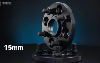 How big of a wheel spacer is safe for 2023 Honda Talon?