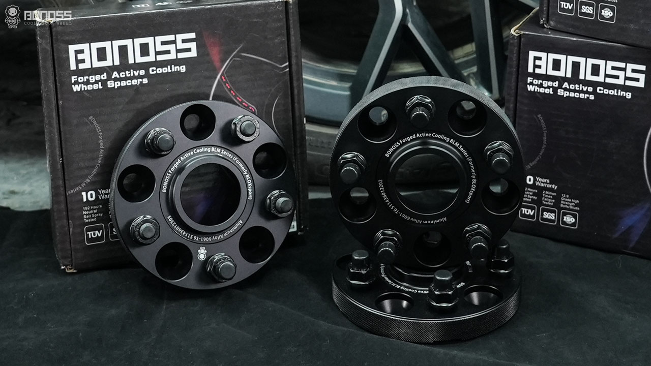 How Wide 2024 Nissan Pathfinder Wheel Spacers Are Safe BONOSS Forged Active Cooling Hubcentirc 5Lug Aluminum Spacers Before and After CHZ (2)