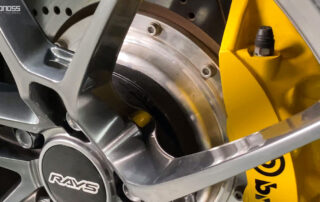 How Wide Should 2024 Nissan GTR Wheel Spacers Be BONOSS Forged Active Cooling Hubcentric Wide Body Areo Spacers Before and After CHZ (2)