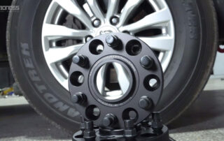 What Are Best 2024 Nissan Armada Wheel Spacers Szies BONOSS Forged Active Cooling Off-road SUV Spacers Before and After CHZ (2)