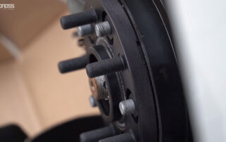 What Damage Can 2024 Nissan Leaf Wheel Spacers Do BONOSS Forged Active Cooling Electric Car Spacers Before and After CHZ (1)