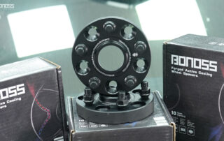 What Sizes 2024 Toyota Alphard Wheel Spacers Are Safe at High Speeds BONOSS Forged Active Cooling 5x120 Spacers Before and After CHZ (2)