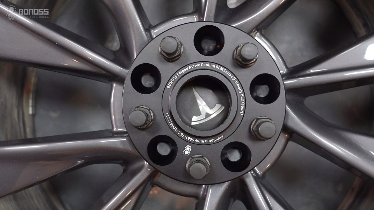 Can Tesla Wheel Spacers Affect Aerodynamics BONOSS Forged Active Cooling Hubcentric Aero Spacers CHZ (2)