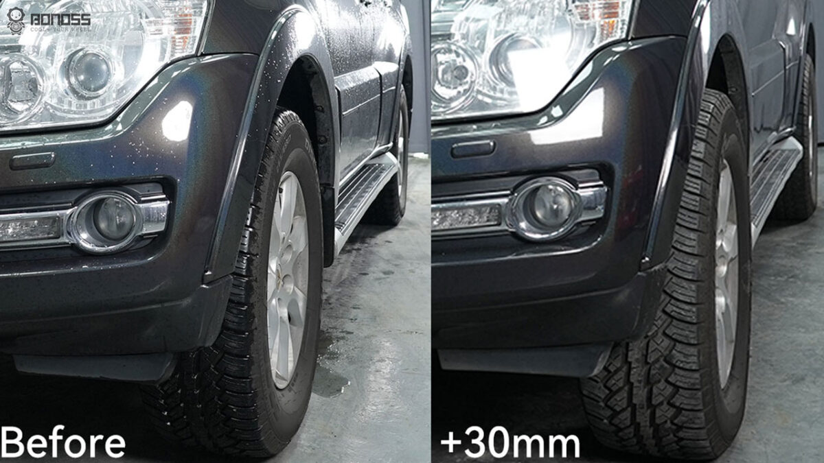 BONOSS Active Cooling Mitsubishi Pajero Wheel Spacers V93 Off