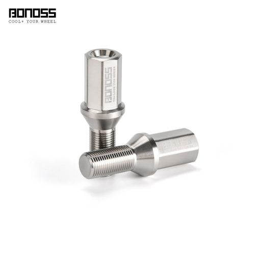 BONOSS Forged Titanium Ti-6Al-4V 1100 Series Wheel Bolts Wheel Locks (3)