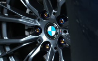 What Sizes Are Wheel Bolts on BMW XM Wheels BONOSS Forged Titanium Wheel Locks CHZ