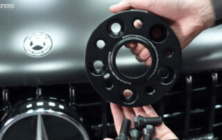 How to Torque 2024 Mercedes-Benz E-Class Wheel Spacers BONOSS Forged Active Cooling Hubcentric Rim Spacers Before and After CHZ