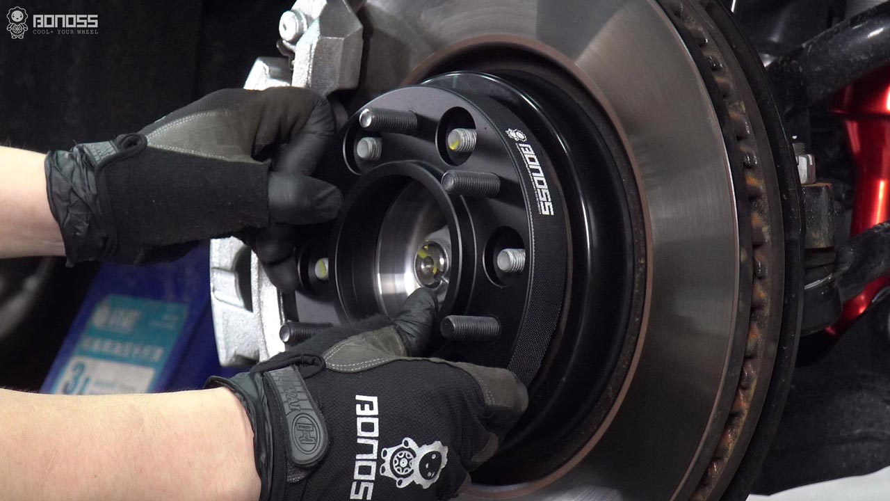 Ford Wheel Adapters, Will Bronco Wheels Fit A Bronco Sport BONOSS Forged Active Cooling 6x139.7 Aluminum Alloy Rim Spacers Before and After CHZ