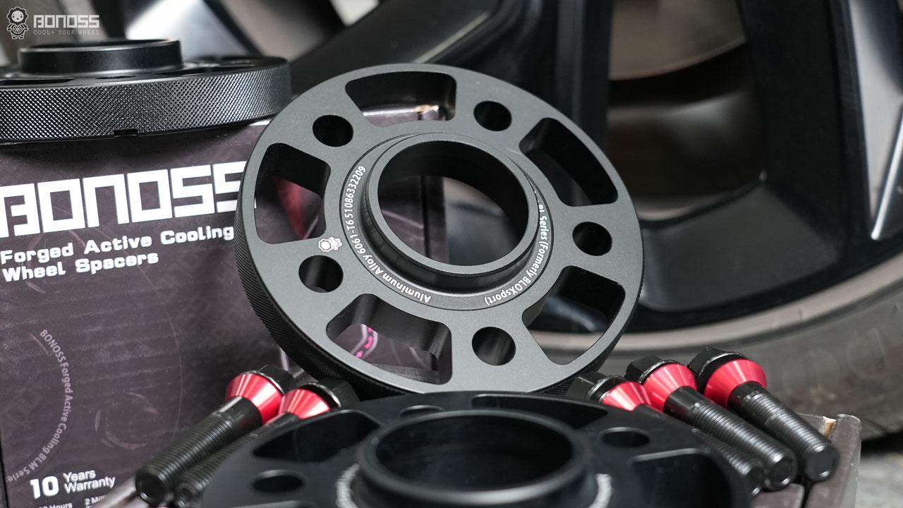 How Big 2024 Volvo XC90 Wheel Spacers Are Safe BONOSS Forged Lightweight Plus 5x108 Hubcentric Spacers Before and After CHZ