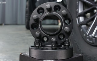 How Wide 2024 Ford Bronco Wheel Spacers Are Safe BONOSS Forged Active Cooling 6x139.7 Aluminum Alloy Rim Spacers Before and After CHZ (1)